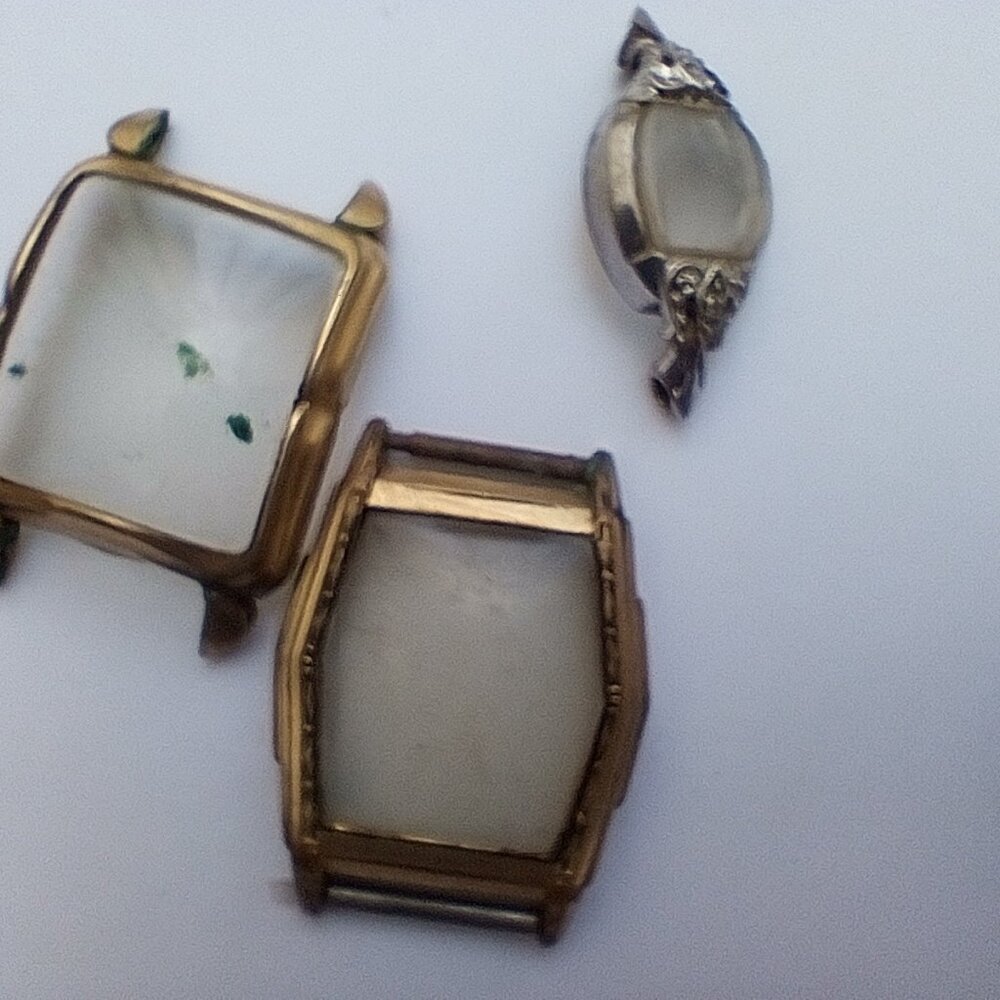 Large Lot of Vintage Bulova Watch Parts - 10k Gold Plated!! - Picture 2 of 8